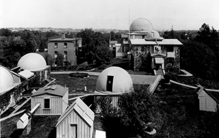Harvard-Smithsonian Center for Astrophysics observatory buildings